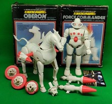 I MICRONAUTI MICRONAUTS FORCE COMMANDER & OBERON MEGO 1977 GIG made in Hong Kong