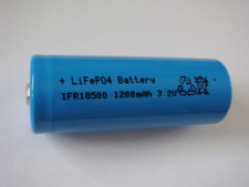 Ifr 18500 1200mah polo - 3,2v,
