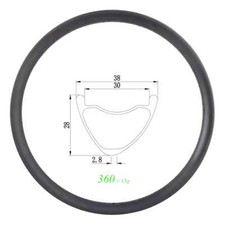 Cerchio carbonio 29er mtb - 29er, xc