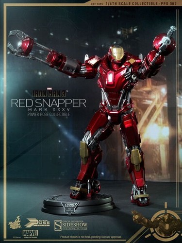 Iron man mark - mark, red