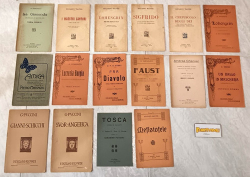 Libretti opera lotto - lotto, di