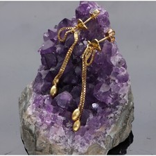 ORECCHINI VINTAGE UNOAERRE IN ORO  750/1000,18KT.