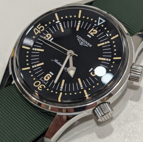 Longines legend diver date - longines,