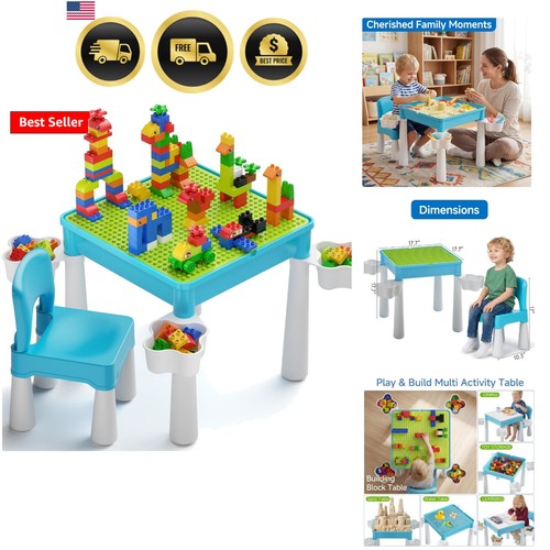 Set tavolo sedia per bambini - tavolo,