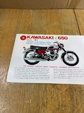 Kawasaki 650 W1 Motorcycle