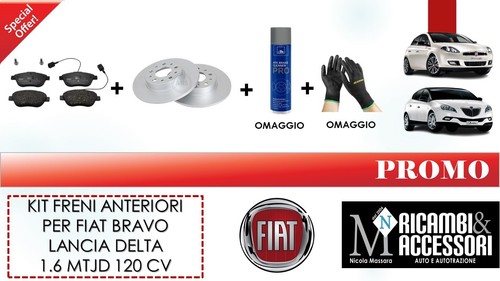Kit freni anteriori per fiat - freni,