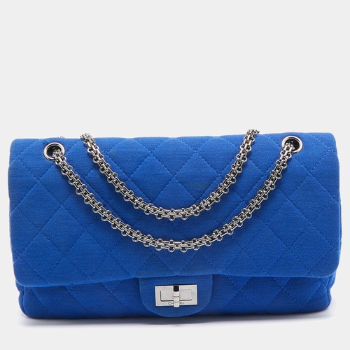 Borsa chanel blue jersey - chanel,