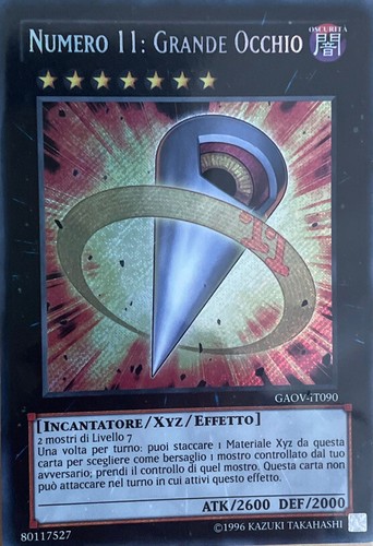 Numero grande occhio - numero, /