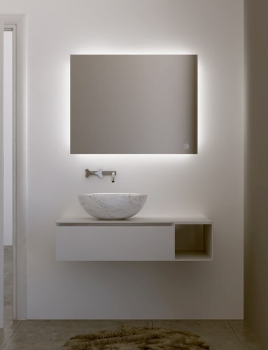 Specchio bagno retroilluminato - specchio,