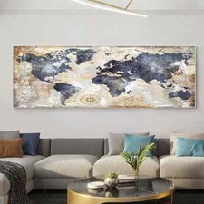 Poster mappa del mondo