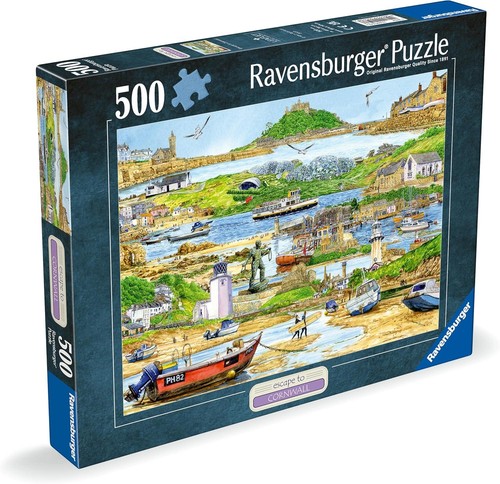 Fuga cornovaglia puzzle 500 - cornovaglia,