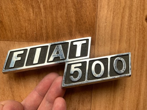 Scritta fregio fiat 500 - scritta,