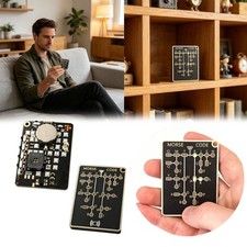 Morse code trainer card - morse,