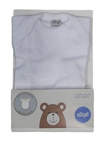 Ellepi body mezza manica - body,