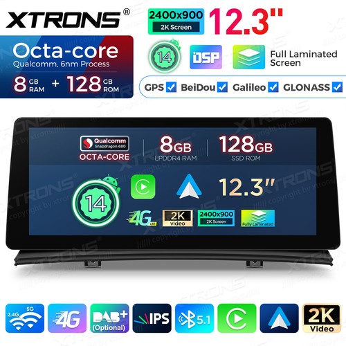 Per autoradio bmw x3 - 12,3",