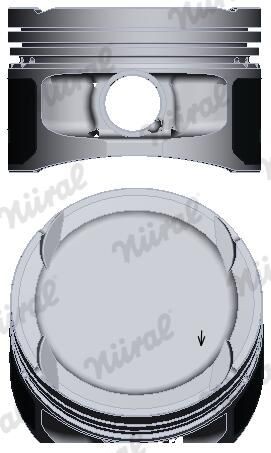 Pistone nurale ø76 mm - pistone, Ø76,5