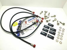 KIT TUBI FRENO ANT E POST NERO