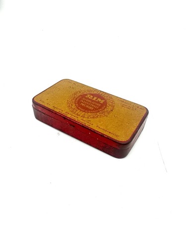 Scatola latta vintage - latta, rim