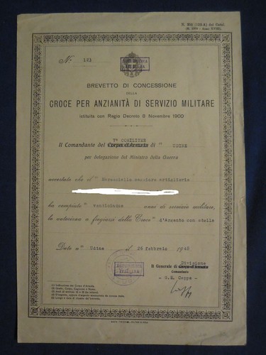 Attestato diploma croce - diploma,