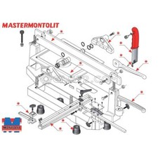 RICAMBI PER TAGLIAPIASTRELLE MONTOLIT SERIE MASTERMONTOLIT