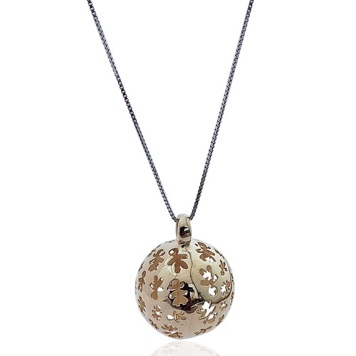Collana chiama angeli argento - collana,