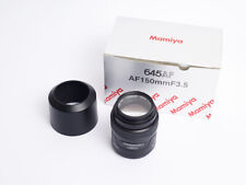 Mamiya 645 AF 150 MM 1:3, 5 Obiettivo Tele Formato Medio 4,5x6 Lente Ø 58 Lente