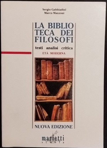 Biblioteca dei filosofi - la,