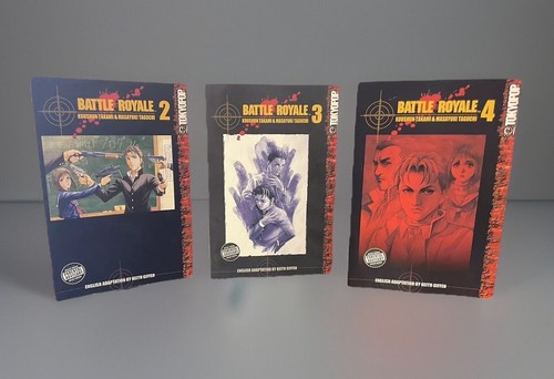 Battle royale manga volumes - battle,