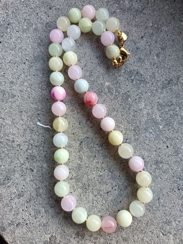 Collana artigianale con pietre - collana,