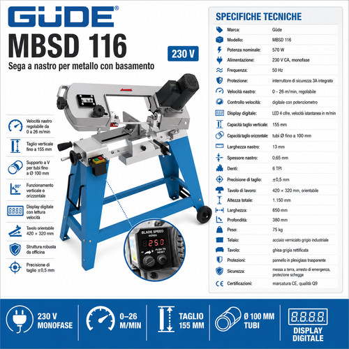 Güde mbsd 116 sega - güde, a