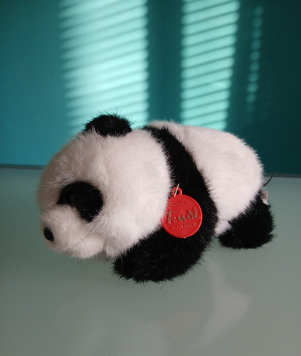 Trudi peluche vintage panda - vintage,
