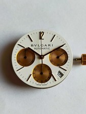 Bulgari Automatico Eta Chronograph Movement O80 Teee Working