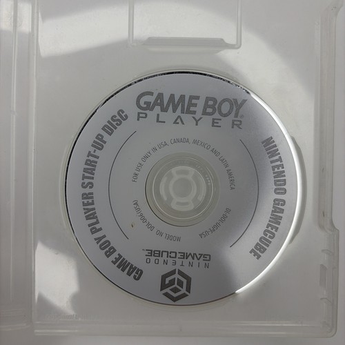 Game boy player start disc - start-up,