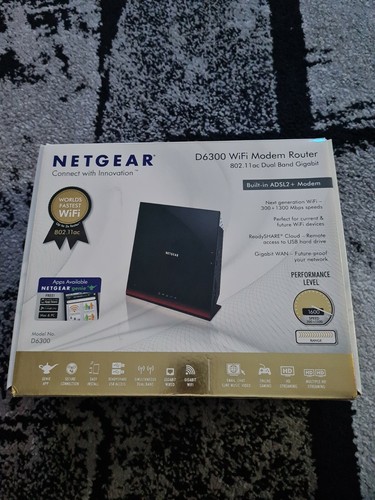 Modem router netgear d6300 - modem,