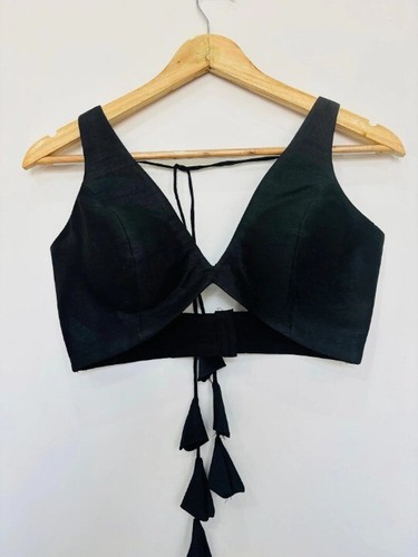 Camicetta nera premium seta - premium,