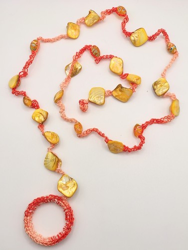 Boho chic lariat - boho,