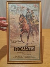 Rare Vintage ROMATE Poster -