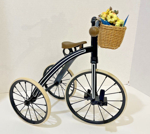 Cestino fiori triciclo bici