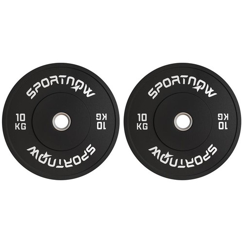 Set dischi 10kg - 10kg, gomma