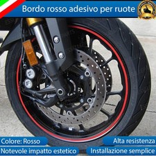 PROFILO ROSSO BORDO ADESIVO