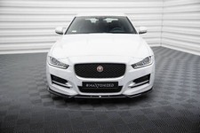 Spoiler coppa attacco anteriore V.2 adatto per Jaguar XE R-Sport X760 nero hoc