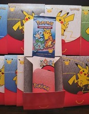 Pokemon 25th Anniversary McDonald's 2021 Promo Sealed Pack English