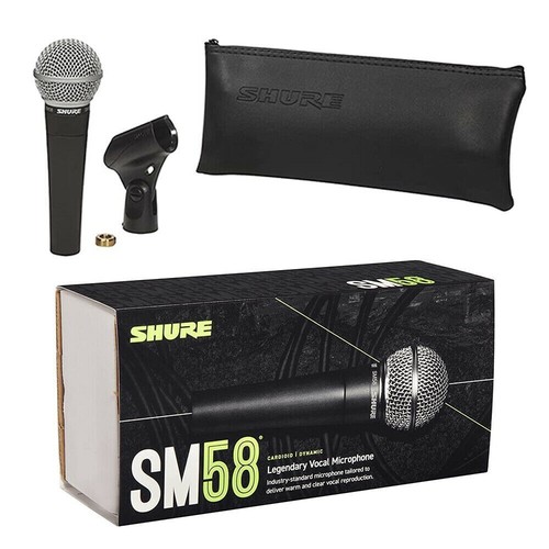 Shure sm58 microfono - microfono, dinamico