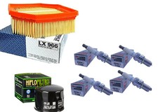 TAGLIANDO BMW K 1200 R SPORT FILTRO ARIA MAHLE FILTRO OLIO HIFLO CANDELE 05/08