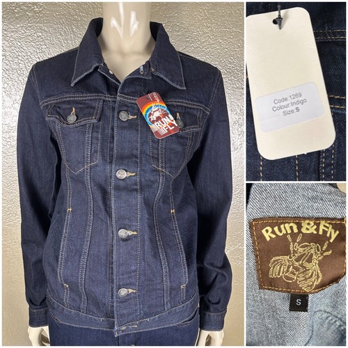 Giacca denim blu - , &
