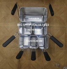 IMPERDIBILE CESTELLO CUOCIPASTA FRIGGITRICE ACCIAIO PROF VARIE MISURE 8 2025