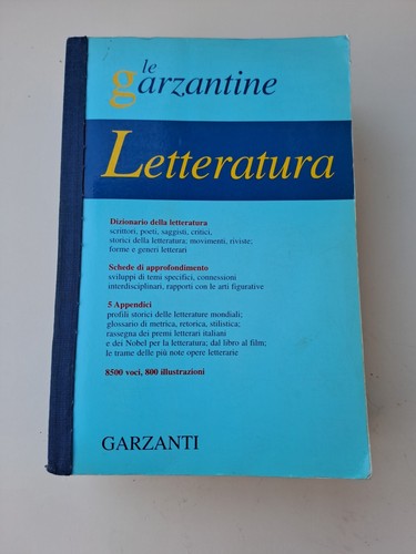 Garzantine letteratura - garzantine,