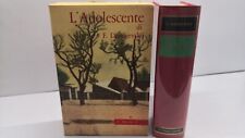 LIBRO COFANETTO L'ADOLESCENTE MURSIA 1961 F.DOSTOJEVSKIJ 4^EDIZIONE