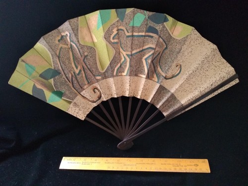 Japanese sensu fan kazari - fan,,