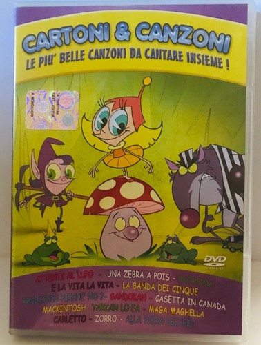 Cartoni canzoni dvd animato - cartoni,